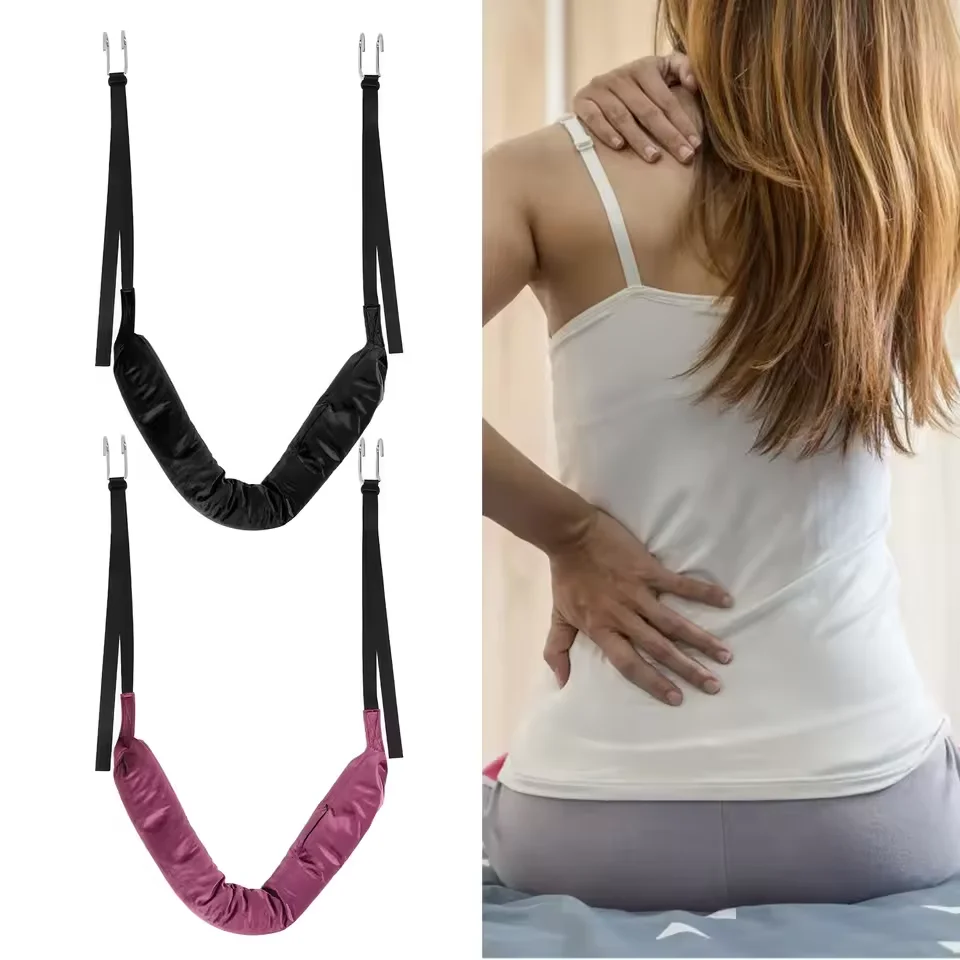 نقالة خلفية ناعمة ومريحة وخفيفة الوزن ، جهاز تخفيف الضغط في العمود الفقري ، السفر في المنزل والمكتب والسيارة