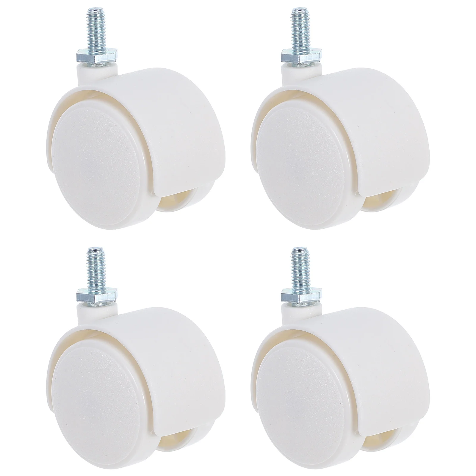 

4 Pcs Furniture Casters Chair Replacement Wheels Heavy Duty for Legs Office Rolling