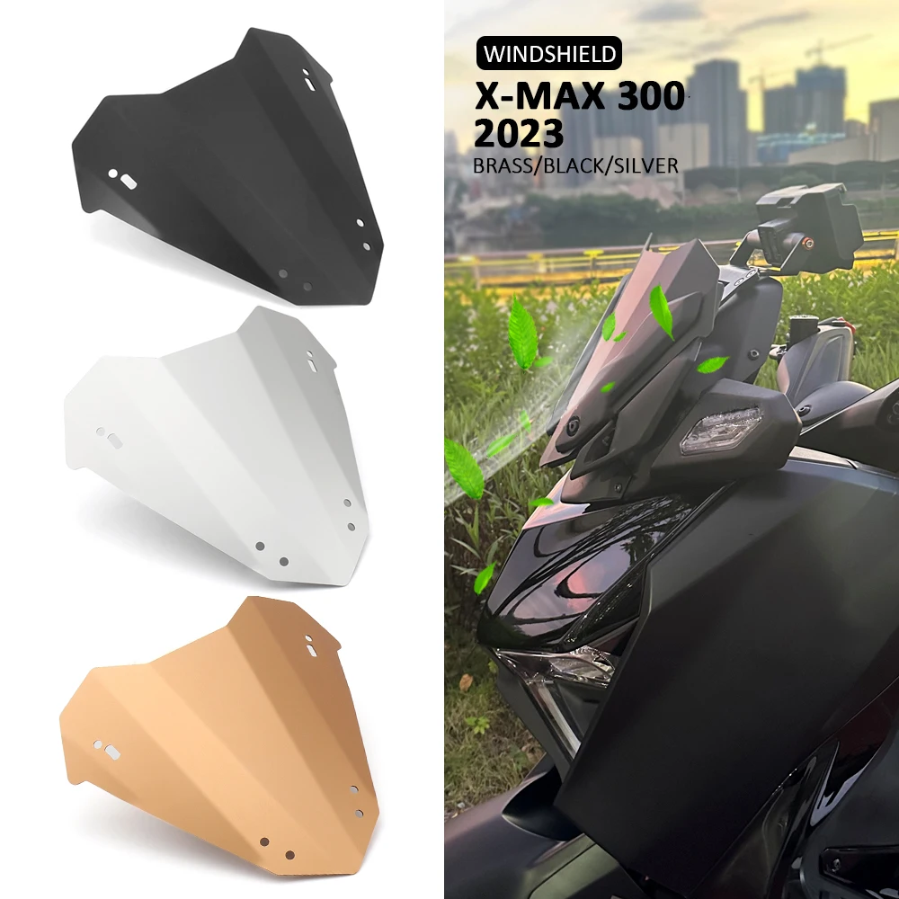 

Для YAMAHA X-MAX 300 X-MAX300 аксессуары для мотоциклов ветровое стекло алюминиевый ветровой экран отражатель XMAX 300 XMAX300 2023