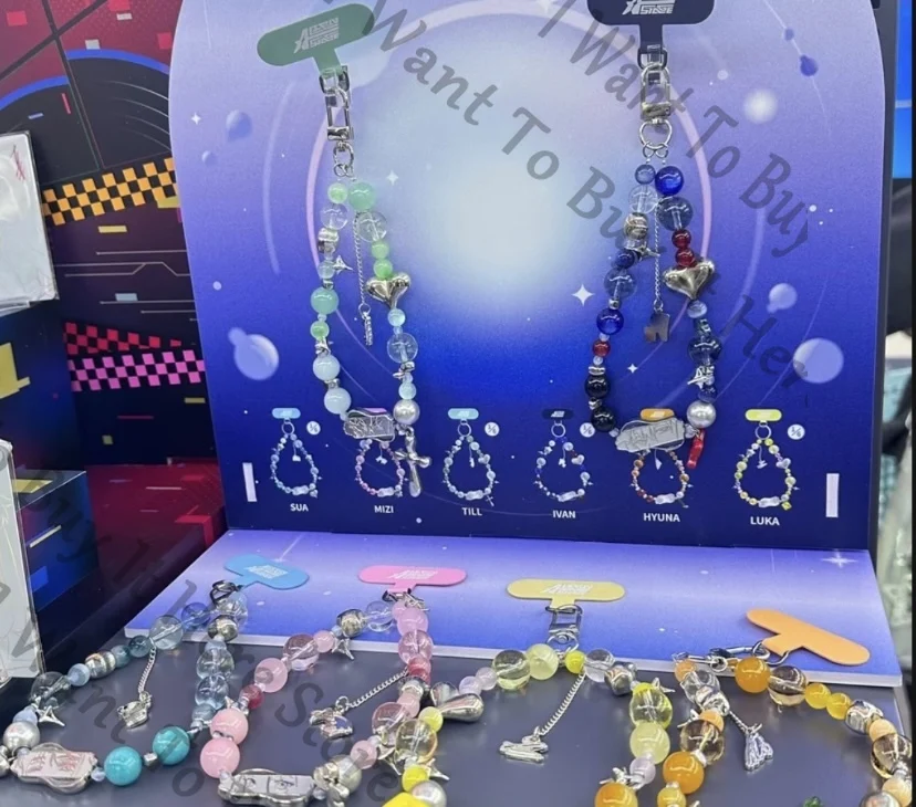 

Подлинная аниме Alien Stage Hyuna Mizi Ivan Till Sua Luka Косплей Мультфильм Мобильная цепочка Брелок Браслеты Ремешок для телефона Брелок Подарок