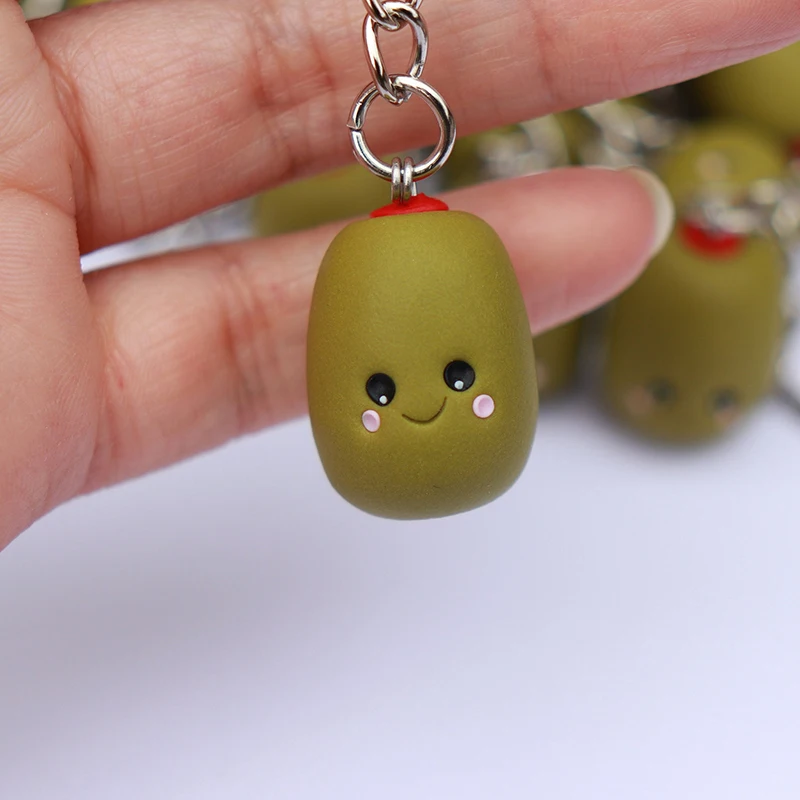 Brelok do kluczy Olive You Only You Olive KeyChain Pendent Wygodny i łatwy do zawieszenia Stylowy brelok do kluczy Prezent urodzinowy na Walentynki