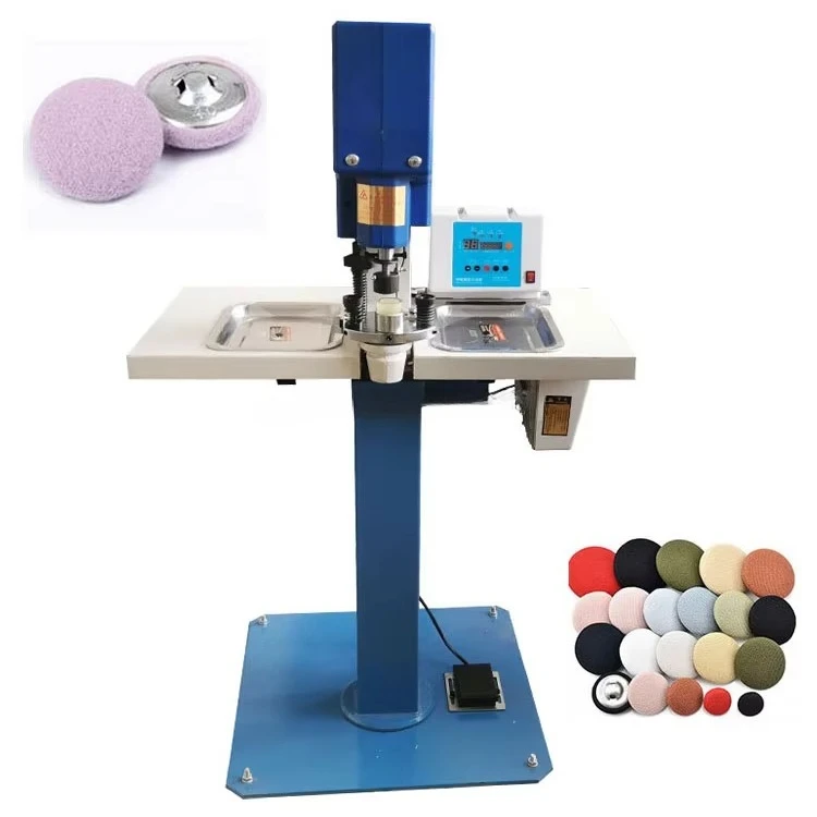 

High Quality Semi-auto Press Fabric Covered Button Making Machine