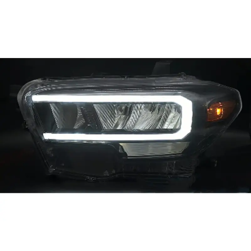 

For Toyota Tacoma 2015-UP Car Headlight Assembly DRL Daytime Running Lights Dynamic Streamer Turn Signal Front Lamp For LHD