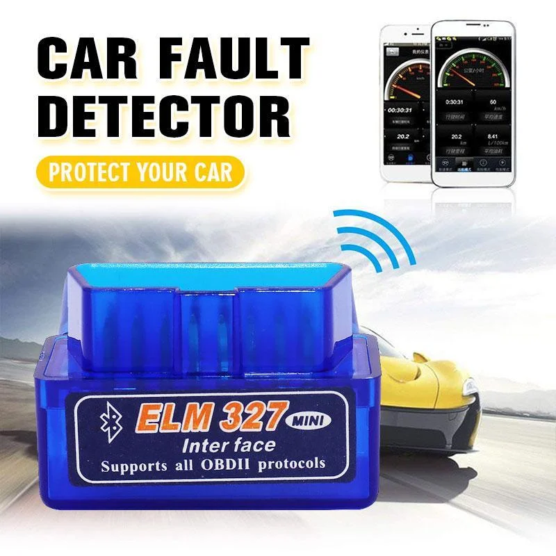 

Bluetooth ELM327 Latest Version V2.1 V1.5 Auto OBD Scanner Code Reader Tool Car Diagnostic Tool 327 For Android