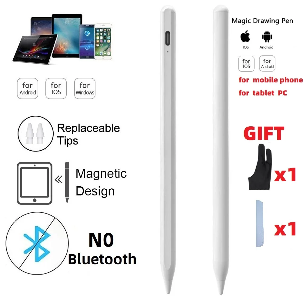 Ipad Accessories Touch Screens Cellphone Tablets Stylus Pen for Ipad  ,Compatible with Pro/Mini/Air/iPhone