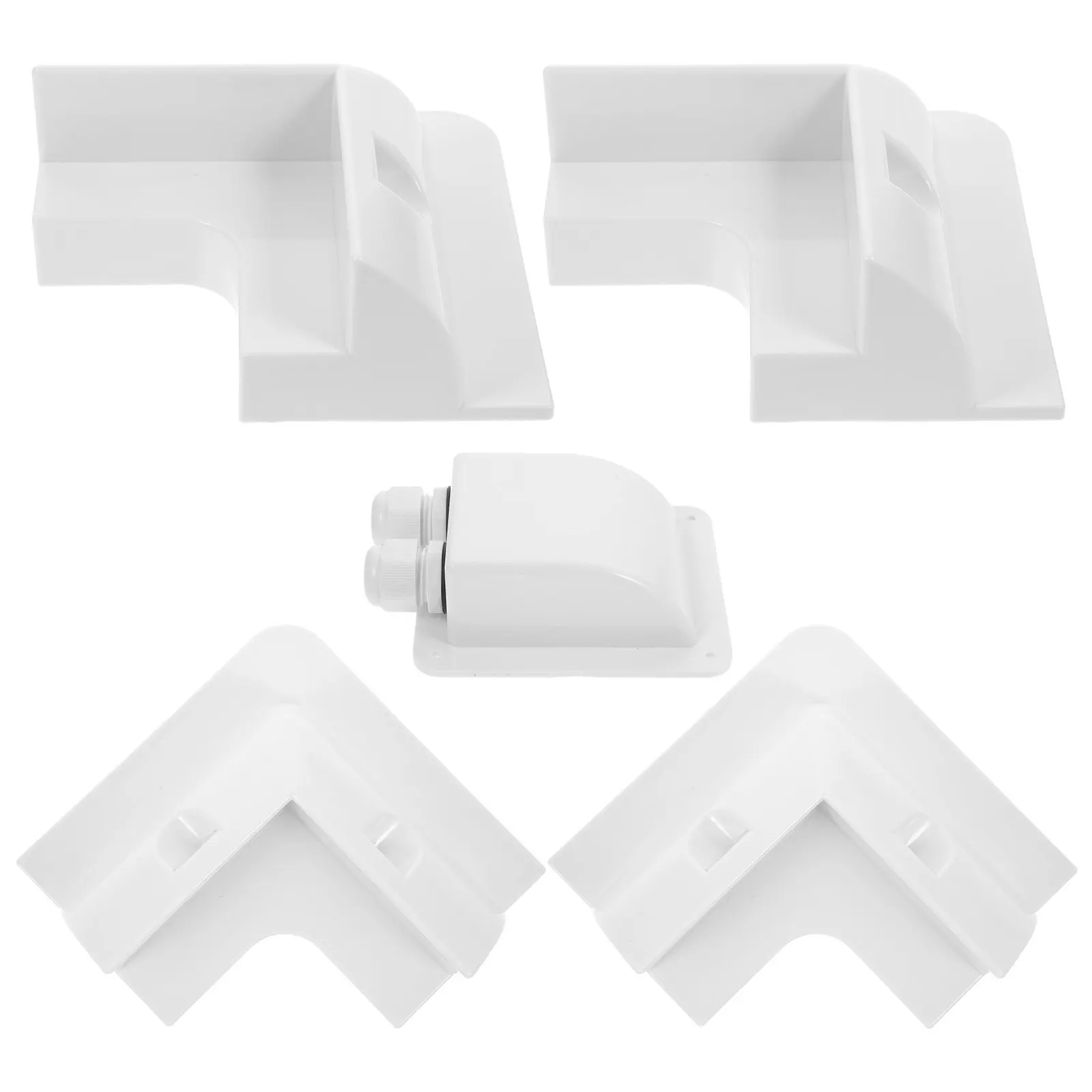 1Set Solar Panel Bracket Sturdy Mounting Cooling Support for Rv Caravan Trailer Solar Panel Mount Brackets Installation Kit