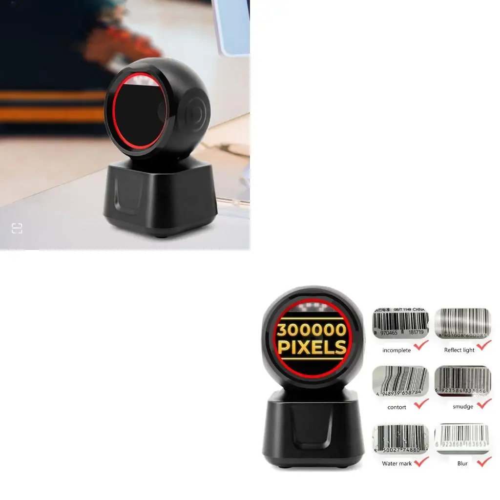 

Professional QR Barcode Scanners Barcode Solution, Reliability 2D Code Reader for Supermarket and Warehouse Staff