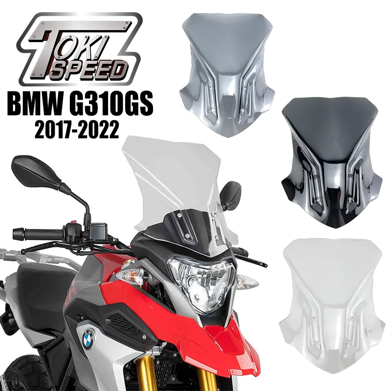 

Для BMW G310GS G310 GS g310gs 2017 2018 2019 2020 2021 2022 двойной пузырьковый экран для мотоцикла ветровое стекло козырек