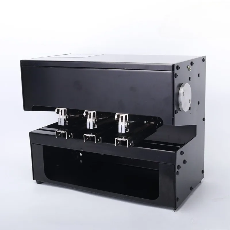 

Office Fast Electric Stapler Portable Three Head Automatic Document Binding Machine