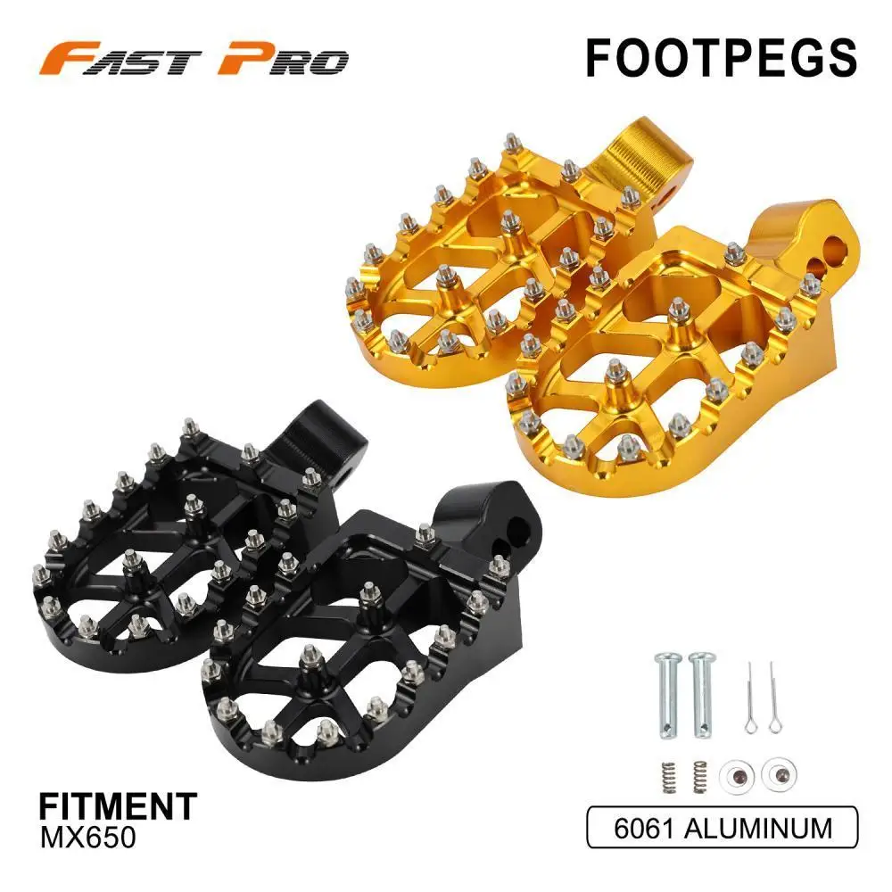 Foot Pegs Pedals Footpegs Foot Rests Footrests Motorcycles Accessories For Razor MX650 MX 650 MX500 Off-Road Dirt Bike Aluminum