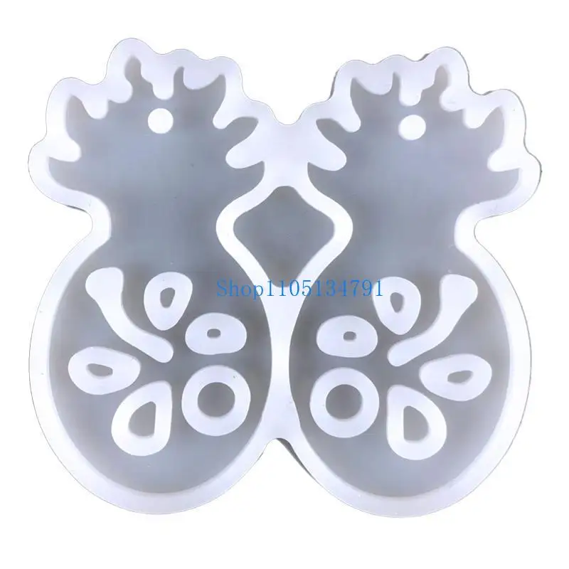 

Silicone Mold DIY Keychain Pendant Jewelry Crafting Mould for Anniversary Gift Handmade Earring Pendant Making Mould