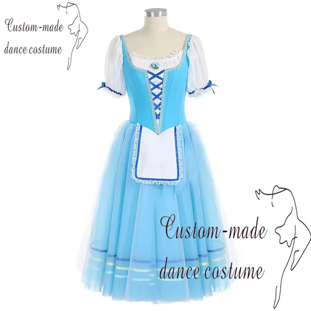 Adult child Gepelia, daughter who can't be locked up, ballet dress competition dress long gauze dress performance dress PDE