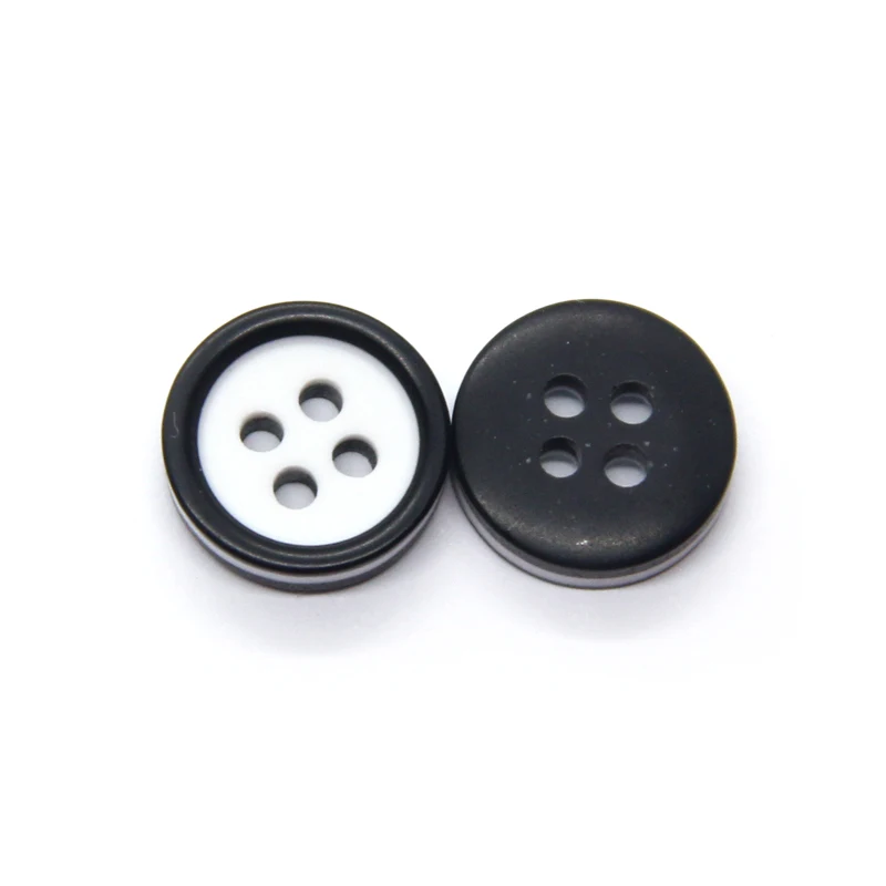 9/10/11mm Small White Black Shirt Buttons For Clothing Kids Knit Coat Decorative Buttons Handmade DIY Accessories Wholesale