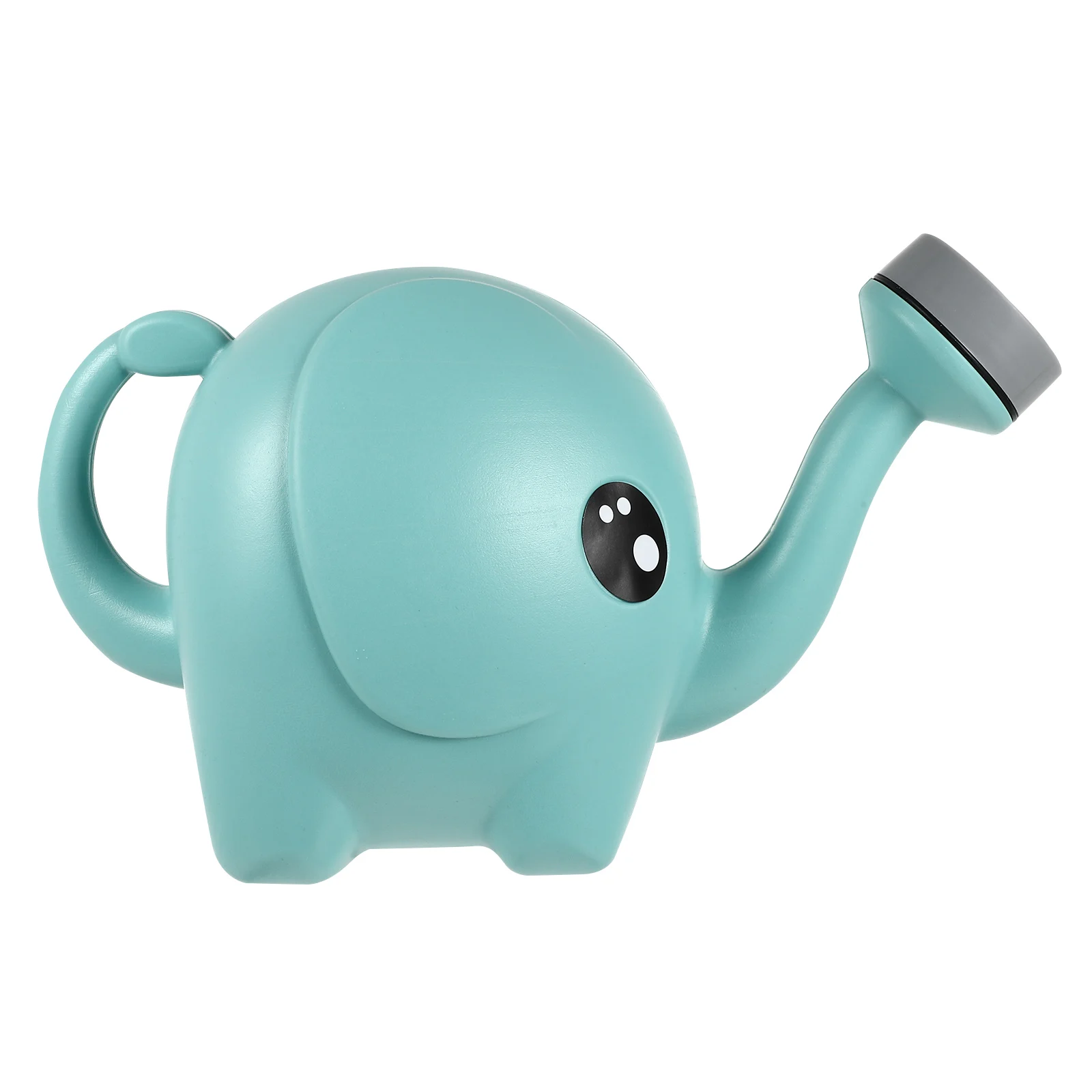 

Cute Elephant Watering Can Durable Plastic Ergonomic Handle Control Water Perfect Plants Small Houseplants Desk