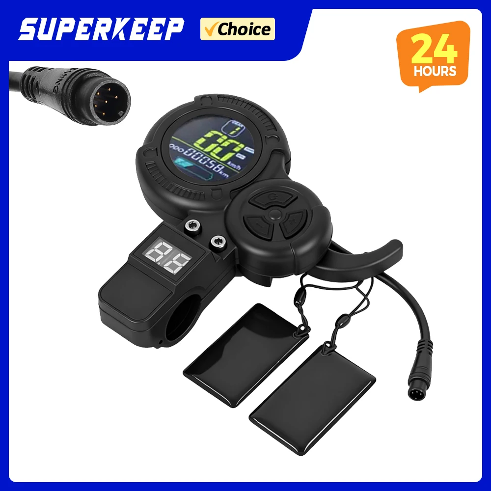 

LCD EY3 EYE Display for Kaabo Mantis Wolf Warrior Electric Scooter 48-72V MINIMOTORS EY3 Display Throttle Speedmeter Odometer