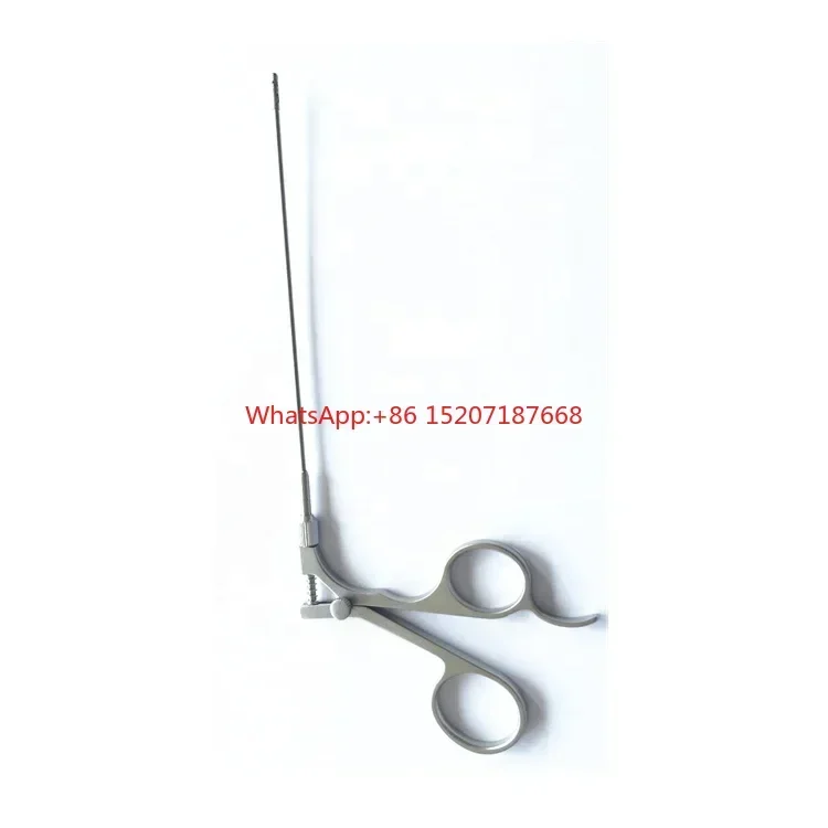 

ML-VF02 Veterinary tools and equipments flexible forceps for otoscope Veterinary device biopsy forceps with lock