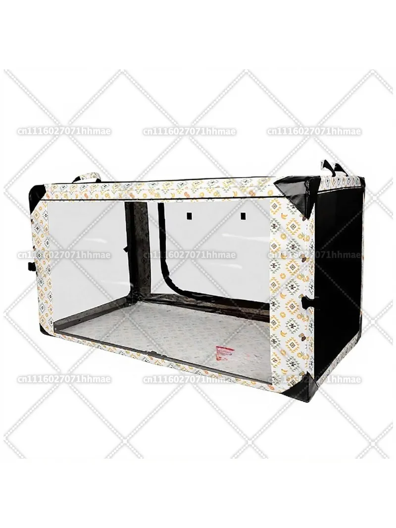 Cat Racing Cage for Exhibition Show Portable Foldable Cattery Delivery Room Transparent Pet Isolation Cage Large Space Cat Cages