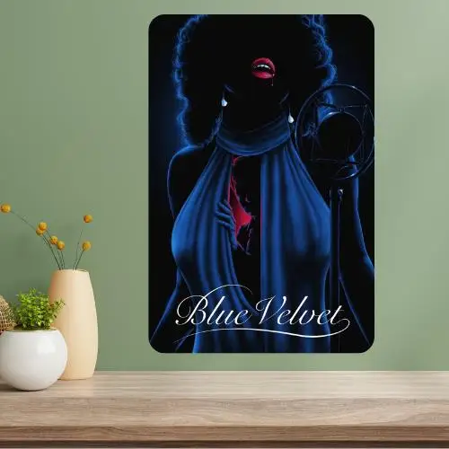Blue Velvet Classic Movie Metal Poster Sign