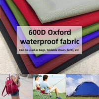 600D Oxford Waterproof Outdoor Fabric By Meters for Tent Luggage Bags Chairs Sewing High Quality Rainproof Soft Cloth Wearable
