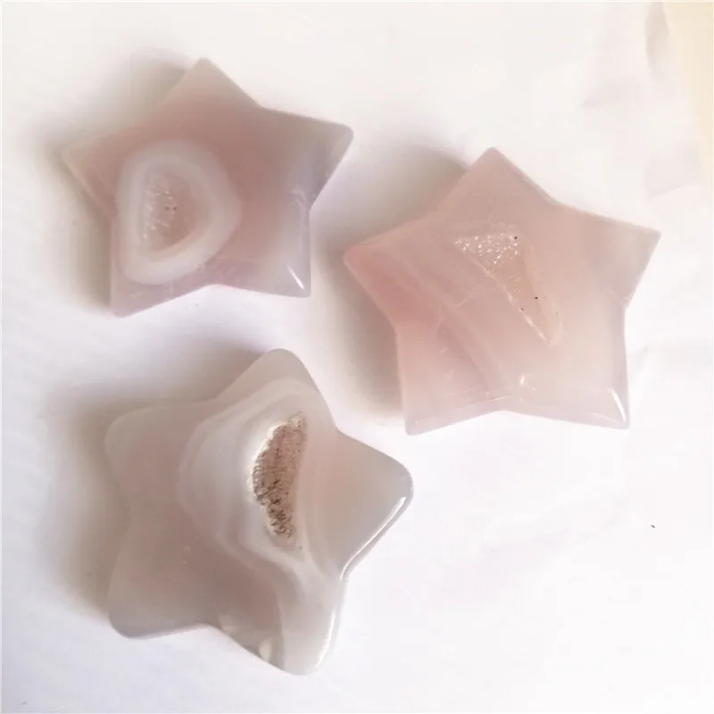 

Высококачественный натуральный кристалл друзы агата звезда народные поделки ручной работы рейки камень для украшения дома 1 шт.