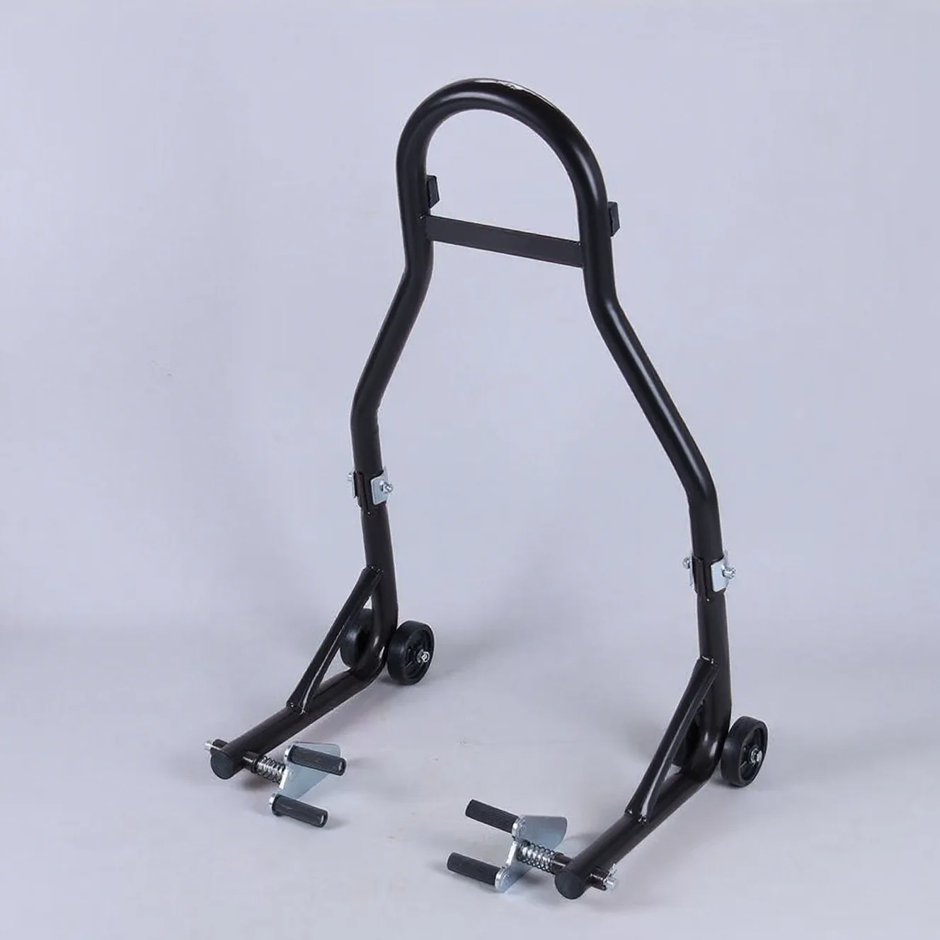 Motorcycle Black/Red Full Set Front Rear Wheel Support Stand Wheel Stand Auto Aheel Support Frame Tire Repairing Tool