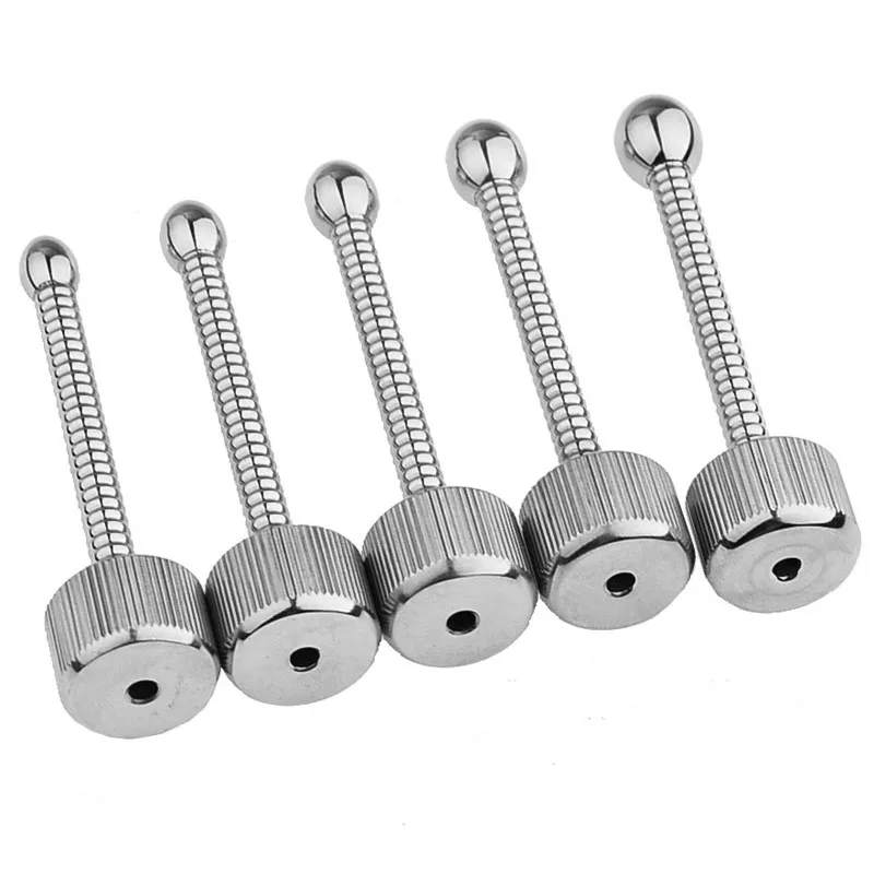 Metal Urethral Dilator Sound Penis Plug Beads Masturbators Uretral Stimulator Adult Erotic BDSM Sex Toys for men cock plug