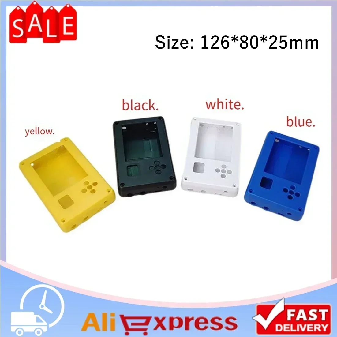 

126x80x25 Mm ABS Plastic Housing For PortaPack For H2 Radio Board With Screws For 3.2Inch Portapack Along With Expansion Board