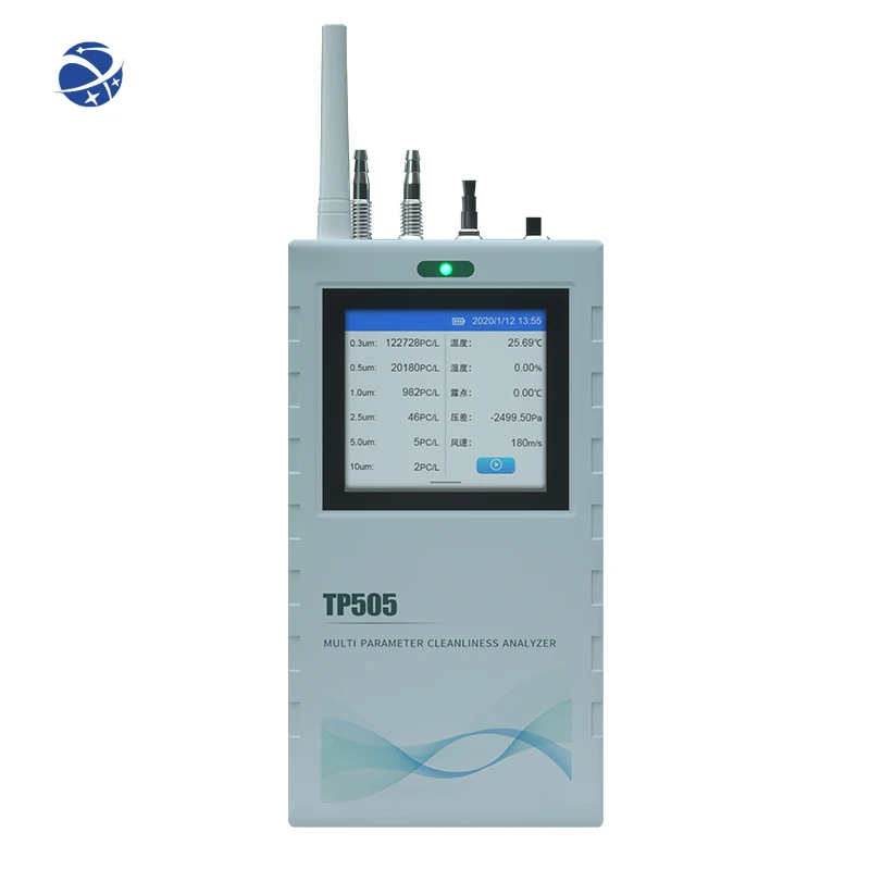 PM2.5 PM10 particle counters temperature humidity pressure WIFI ethernet air dust analyzer lab tester instrument wholesale