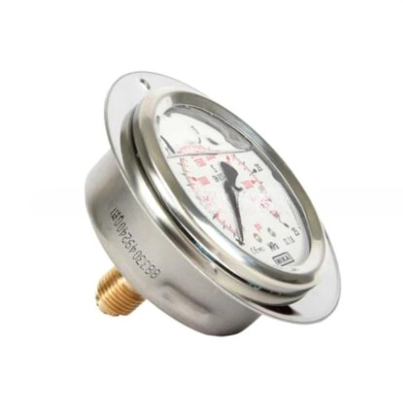 Pressure Gauge, Injection Molding Machine Hydraulic Gauge 25MPA Screw G1/4 Dial Diameter: 63MM