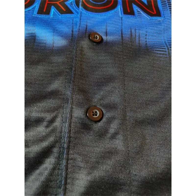 Boyfriend Style Men's Toronto Baseball Jersey Embroidery Loose Uniforms Breathable Outfits Casual Sports Short Sleeves Shirts #4