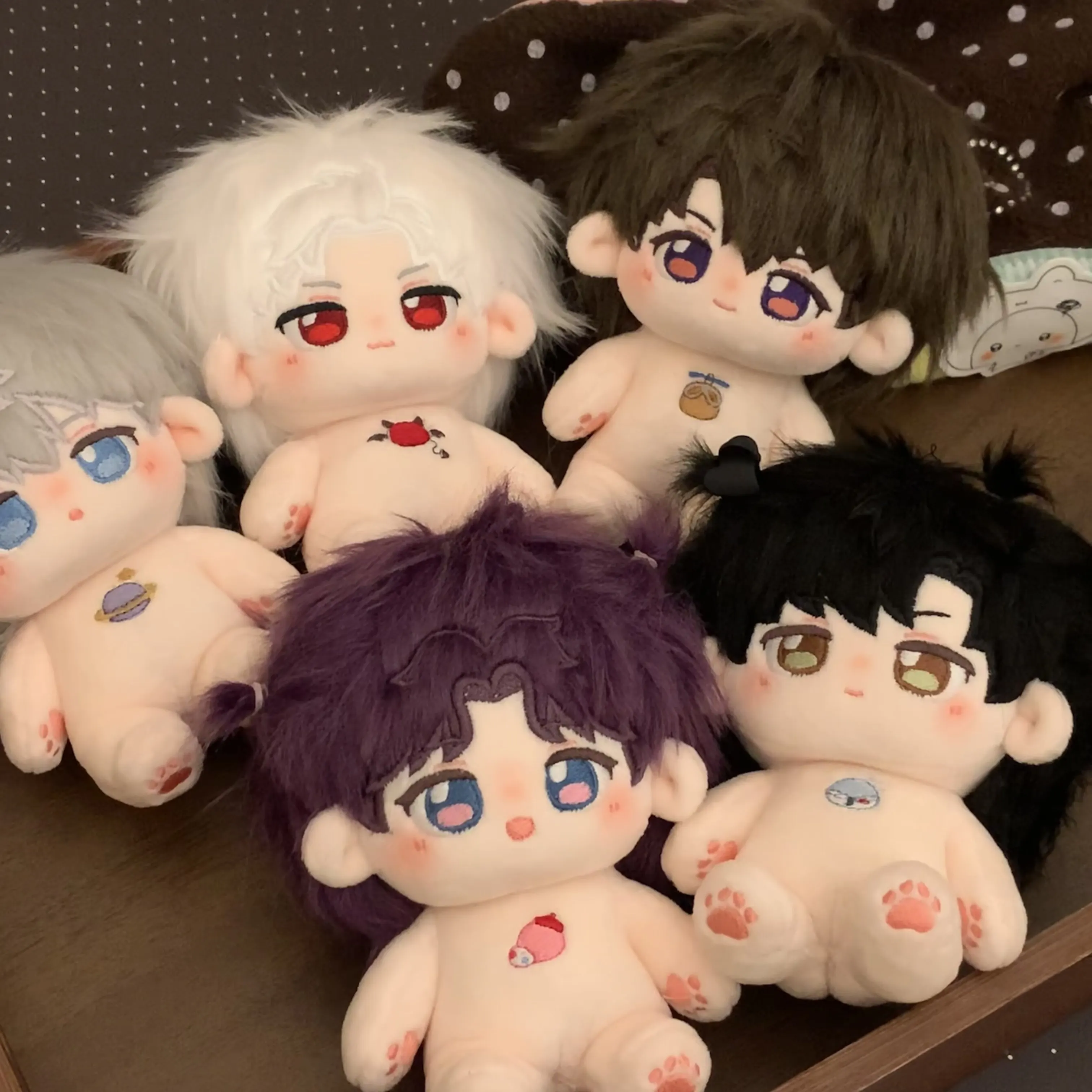 

Новая плюшевая кукла из серии Love And Deepspace, 10 см, Q-версия, из хлопка, персонаж Ксавье ‌ Зейн Рафаэль ‌ Силус ‌ Коллекционные предметы Калеба для любителей игр