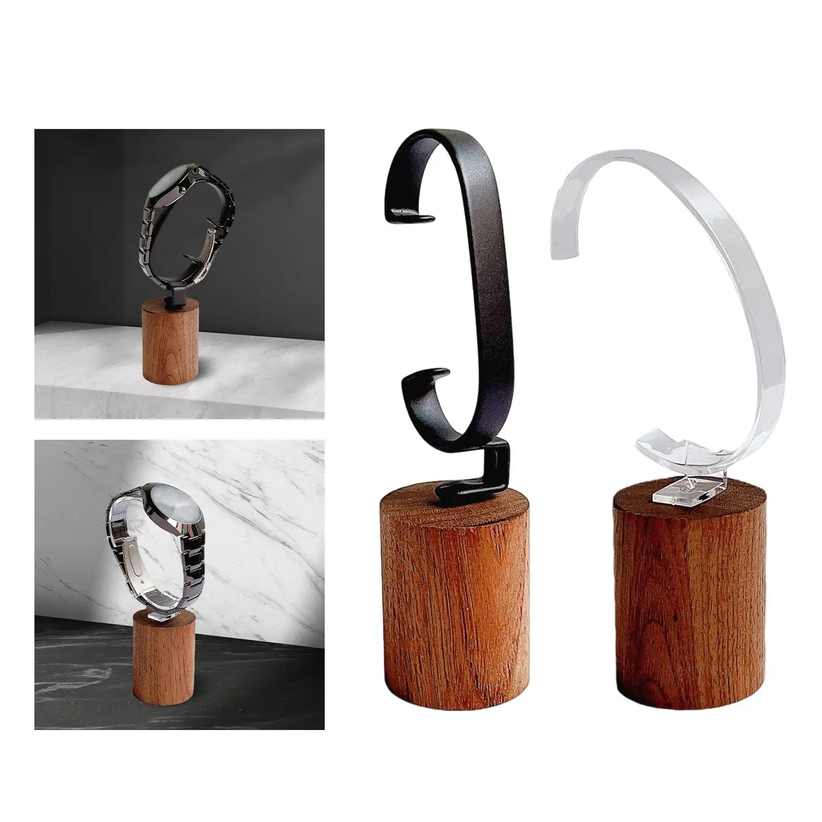 

Watch Display Holder Wooden Base for Men Stylish And Practical