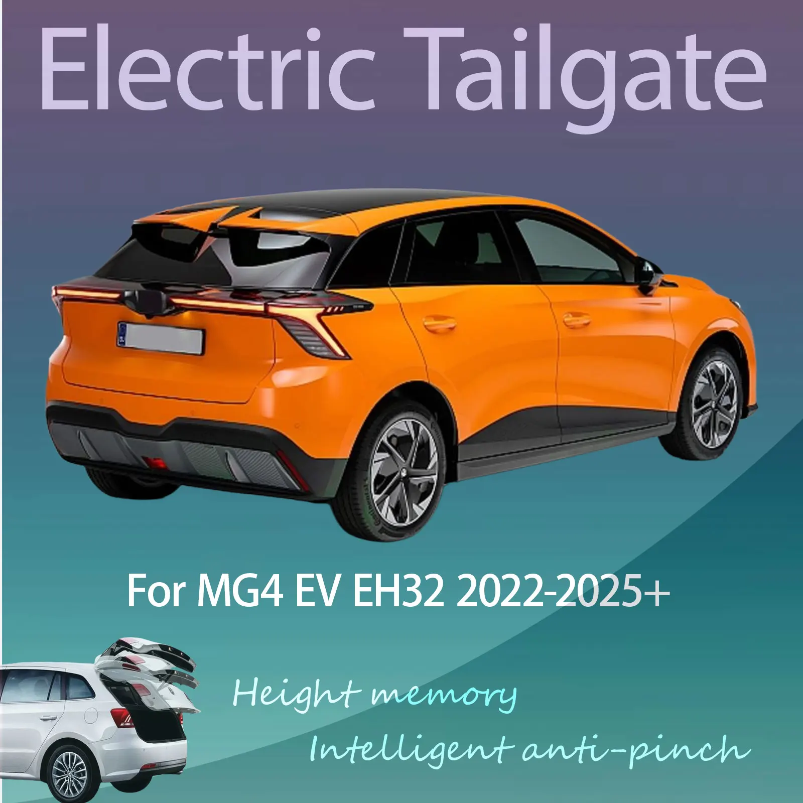 For MG4 EV EH32 2022-present Automatic lifting Intelligent Anti-pinch Refitting of Electric Tailgate with Sensor Trunk