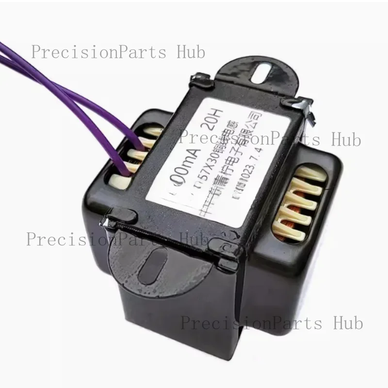 100mA 10H 15H 20H Fully Shielded Tube Choke Coil Inductor Black Paint Shell