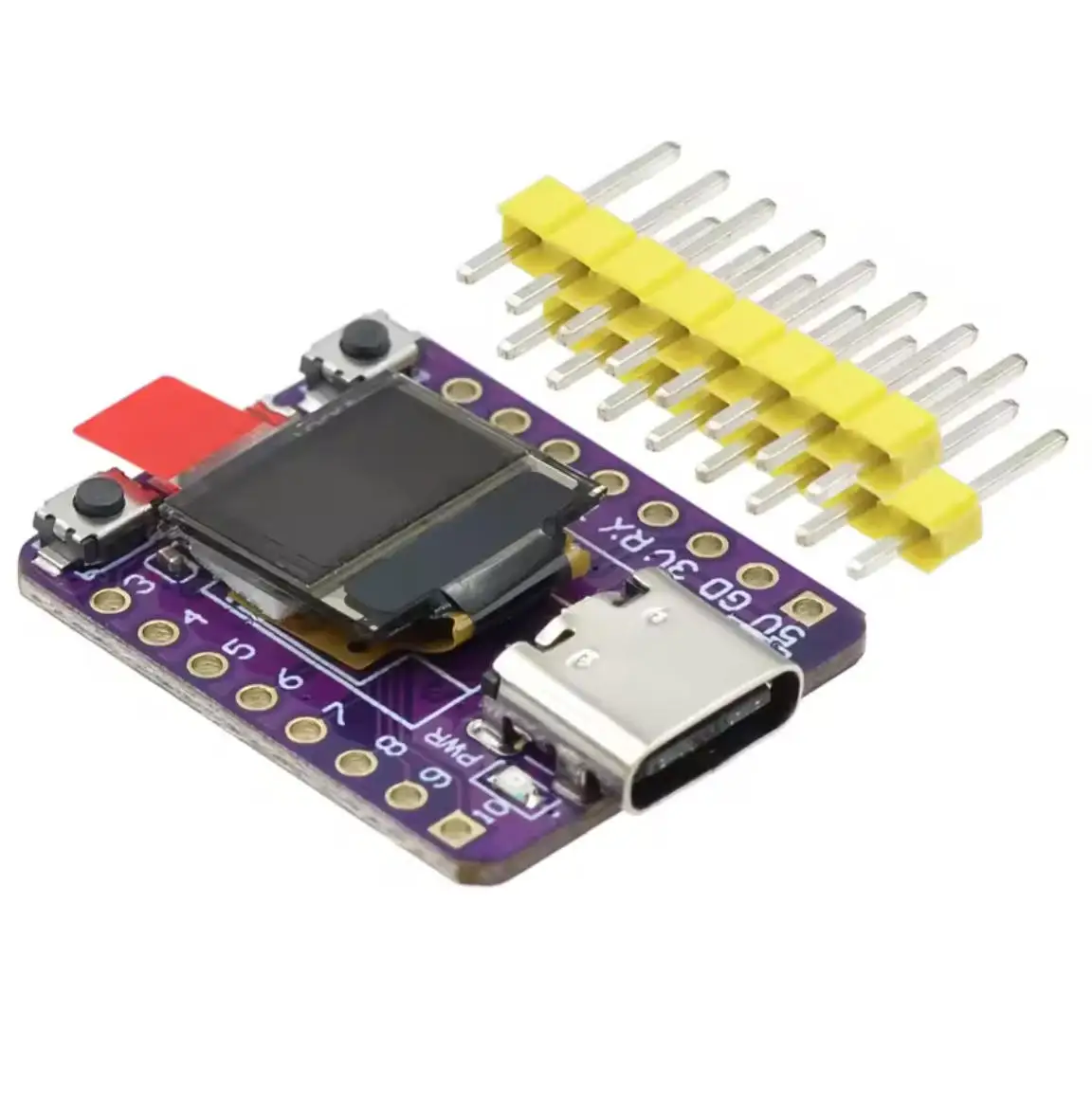 ESP32-C3 OLED Development Board With 0.42 Inch OLED Module Ceramic Antenna Wifi Bluetooth ESP32 Supermini Development Board
