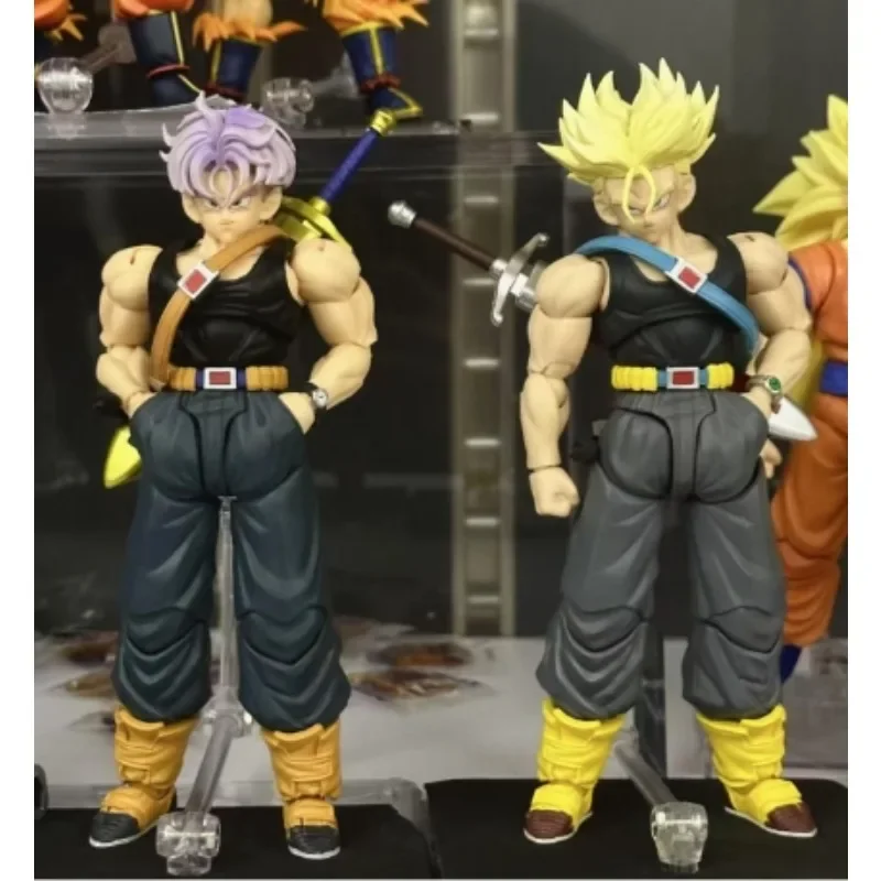 Tonsenarttoys S.H.Figuarts Super Saiyan Trunks Action Figure Model Anime Dragon Ball Desktop Ornament Figurine Collection Gift