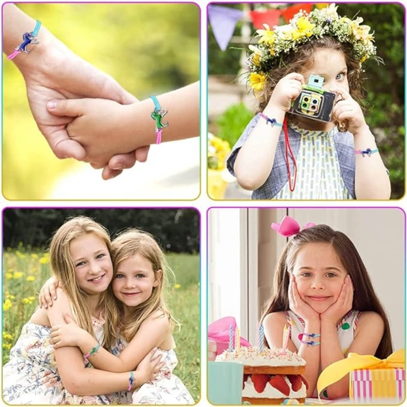 Color Changing Temperature Sensitive Bracelet Adornment Fun and Mysterious Feature Bracelet Bangles Accessory for Kids