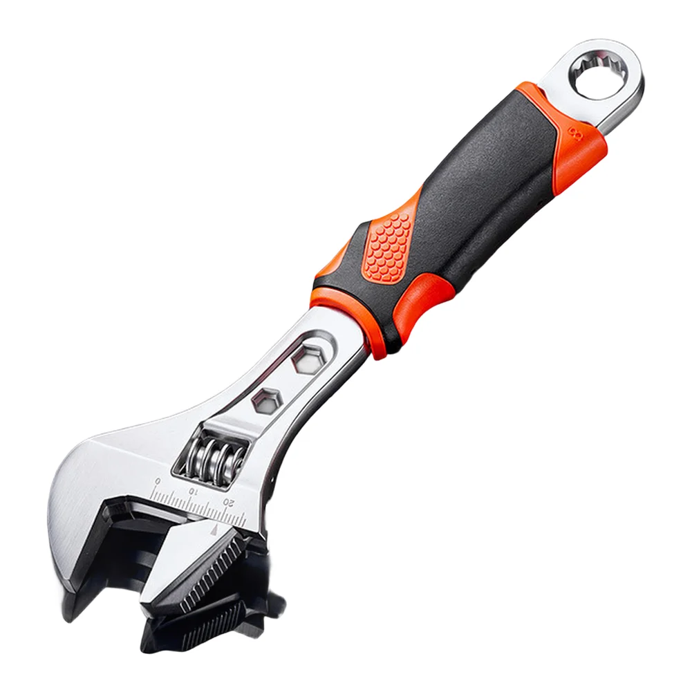Adjustable Wrench with Carbon Steel Composition for Reliable Performance in Field Workshop and Facility Maintenance Applications
