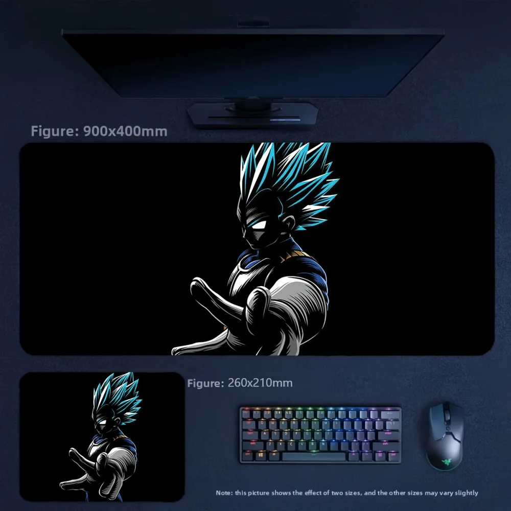 High Definition Printing Animation Dragon Ball Leather Mouse Pad New Boys E-sports Game Non-slip Keyboard Pad Anime Merchandise