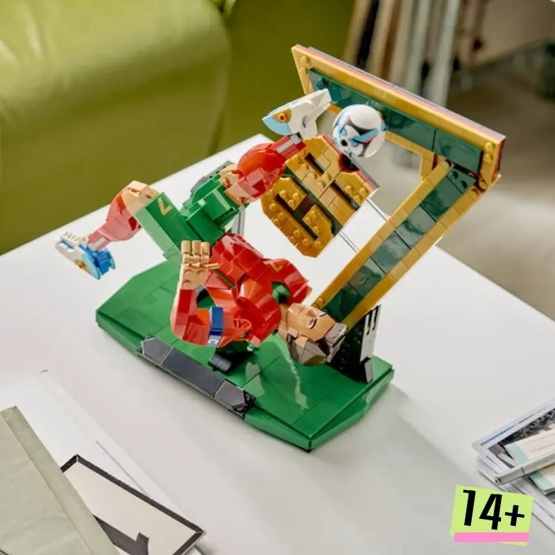

854pcs Football Superstar Football Legend Building Block Puzzle Model Toy For Birthday Gifts 2026 Spot
