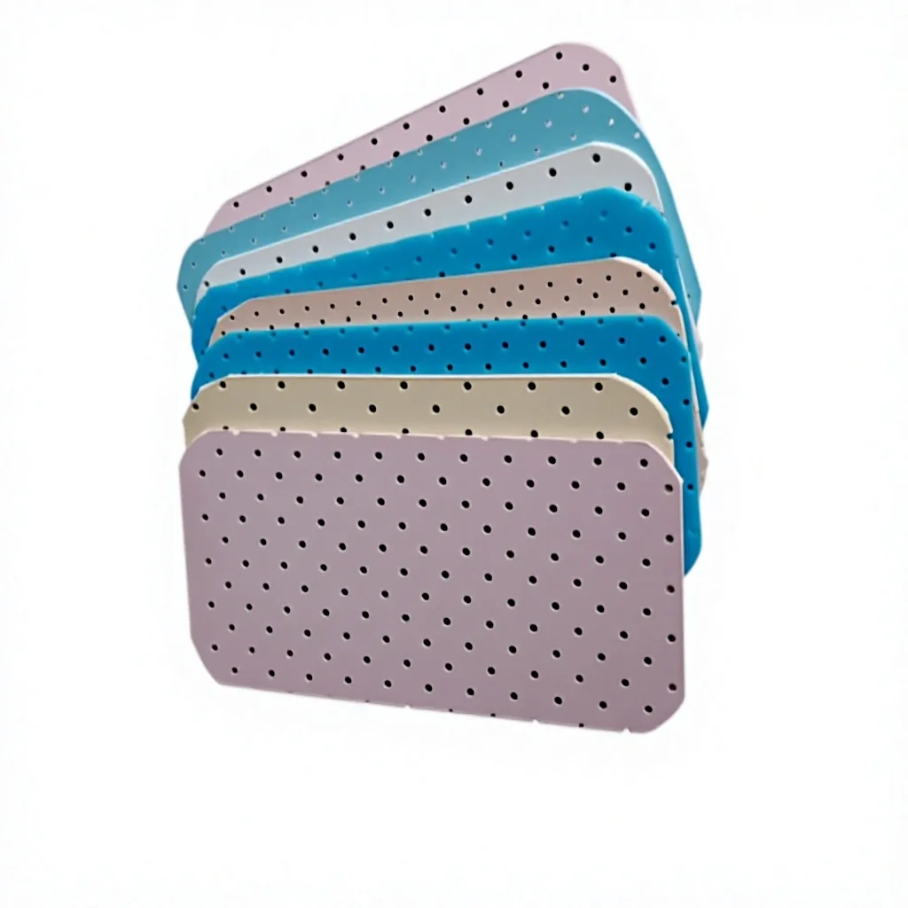 Medical Auxiliary Consumables Disinfecting O Type 4 Clamps Thermoplastic Head Neck Shoulder Mask Fixation