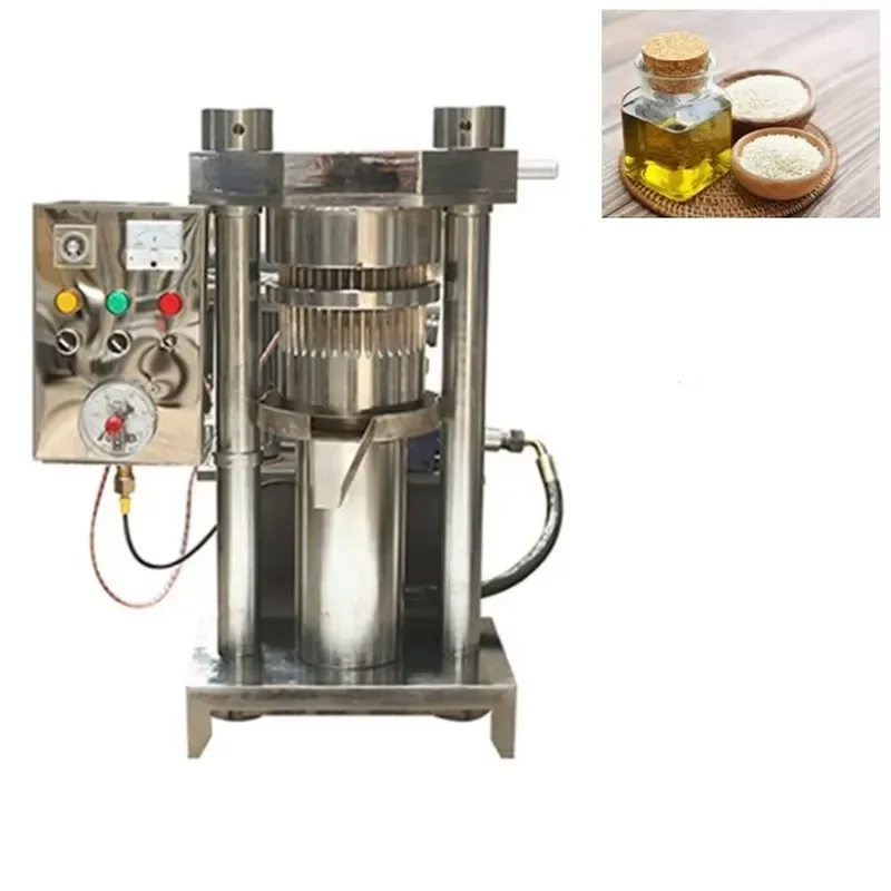 Automatic Peanut Oil Press Machine for Coconut Rapeseed Cold Hot Pressing Household Commercial Oil Extractor for Sale