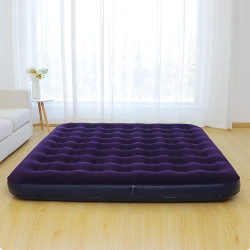 

Heightening Thickening Air Mattress Nap Bed Outdoor Bed Air Cushion Inflatable Bed Home Single Air Mattress Double Lunch Break