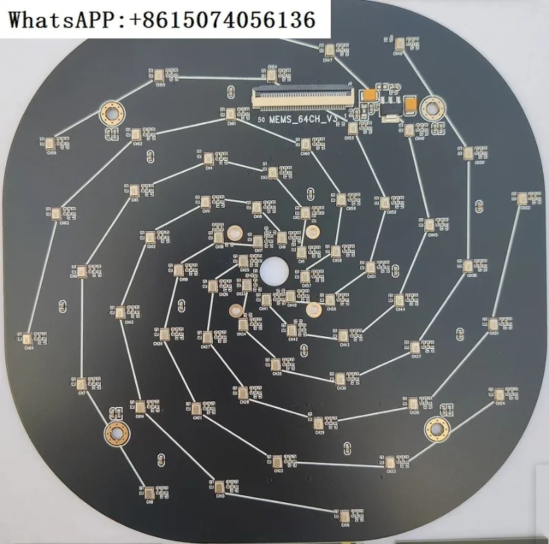 

Гигабитный Mi-crophone Array M-ulti Arm S-piral 64 128 C-hannels