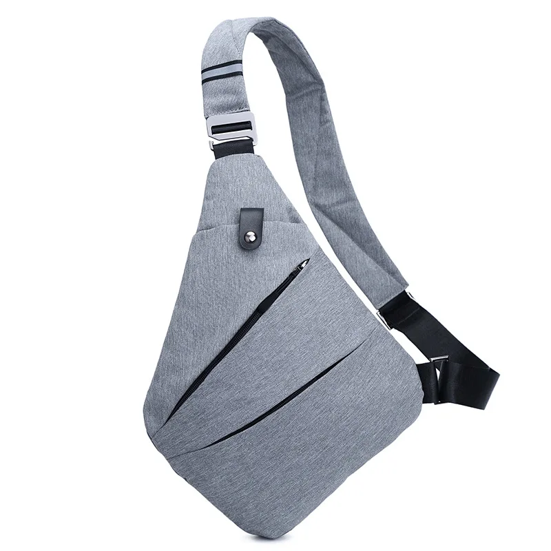 

new men ultra thin anti-theft small chest bag mini cross body bags male one shoulder sling bag for travel boy sports bag