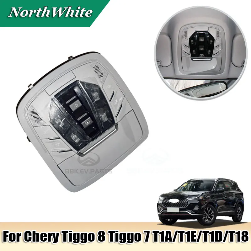 Overhead Console Map Lamp Light Chery Tiggo 8 Tiggo 7 T1A/T1E/T1D/T18 Indoor Reading Light Lamp Roof Lamp  605000291AA