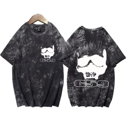 Suicideboys G59 Tie Dye Shirts Harajuku Hip Hop Music Round Neck Short Sleeve T-Shirt Fans Gift