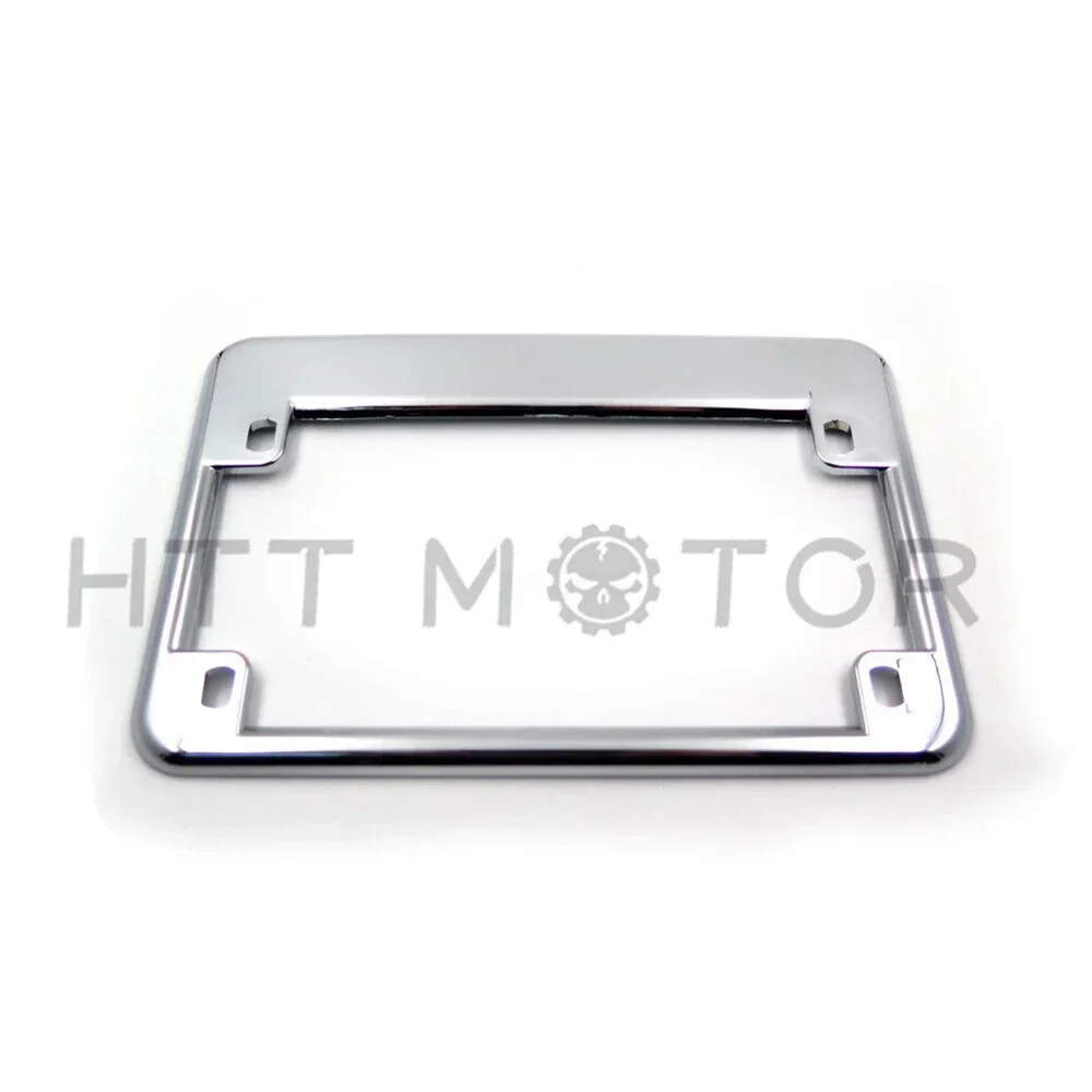 Motorcycle License Plate Frame Surround Cover Universal For Harley/Suzuki/ Yamaha/ Springer Aftermarket Motorcycle Parts - view 2
