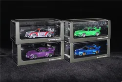 IG 1:43 RWB Series 993 964 Tiffany Army Girl Matte Purple Simulation Limited Edition Resin Metal Static Car Model Toy Gift