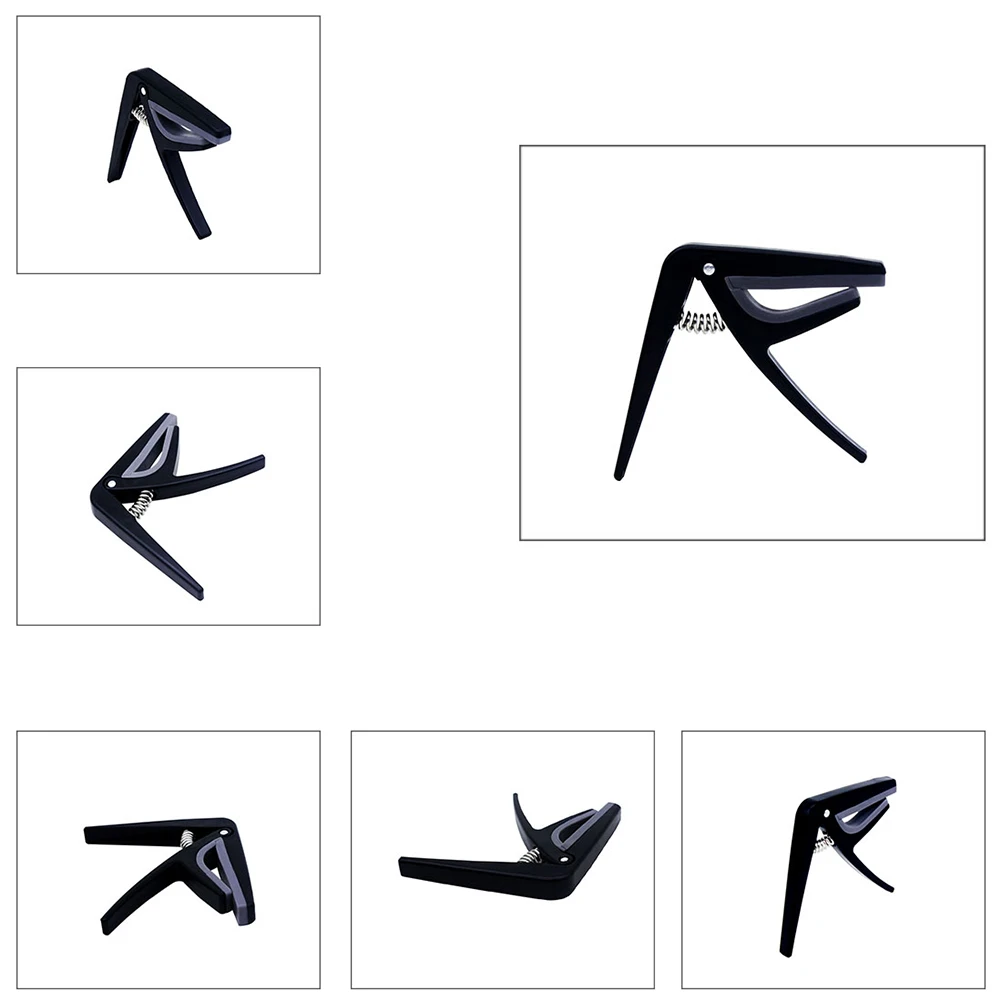 

Ukulele Capo ABS Material Capo Trigger Style Lightweight Good Hand Feeling Musical Instruments for Ukulele